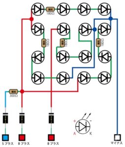 gontayaテールひかり分け回路図