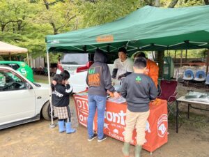 アルトワークスミーティングごんた屋ブース