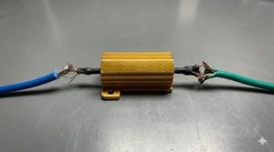 安価なメタルクラッド抵抗の断線